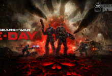 Arte oficial de Gears of War: E-Day, que chega ao Xbox Game Pass em outubro