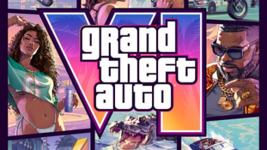 Capa oficial de Grand Theft Auto VI, com Jason e Lucia