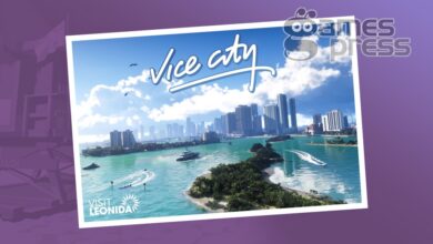 Arte oficial de Vice City, cenário de GTA 6