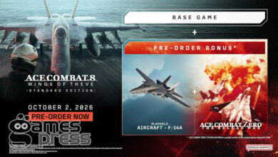 Arte oficial de Ace Combat 8: Wings of Theve, edição padrão
