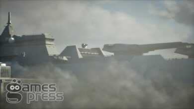 Captura de tela de combate aéreo em Ace Combat 8: Wings of Theve
