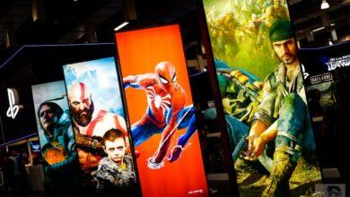 Público visitando estandes na Brasil Game Show, maior feira de games da América Latina