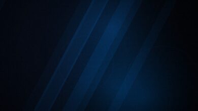 Arte abstrata em tons de azul representando Marvel’s Wolverine no PS5