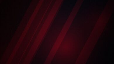 Arte abstrata em tons de vermelho representando os Nintendo Directs de setembro