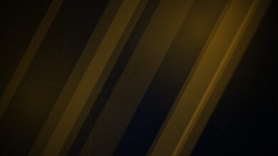 Arte abstrata em tons frios representando o cancelamento do projeto Super Game da SEGA