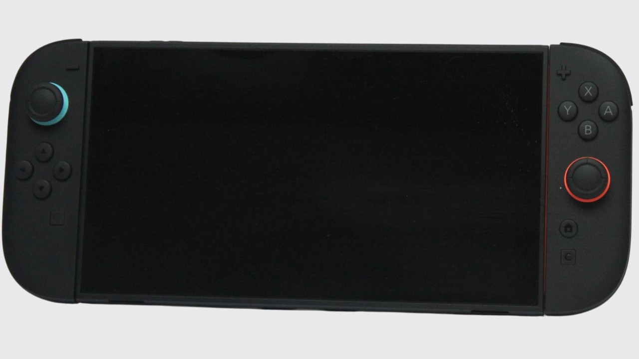Nintendo Switch 2 em modo portátil