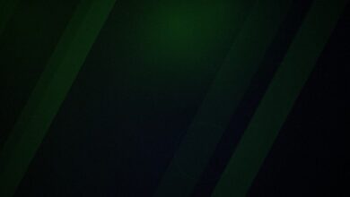 Arte abstrata escura em tons de verde evocando streaming de jogos em nuvem